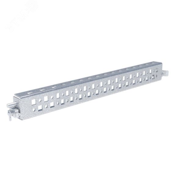 Рейка монтажная перфорированная с торцевым монтажом Д400 (4 шт) AVERES EKF ARM400T