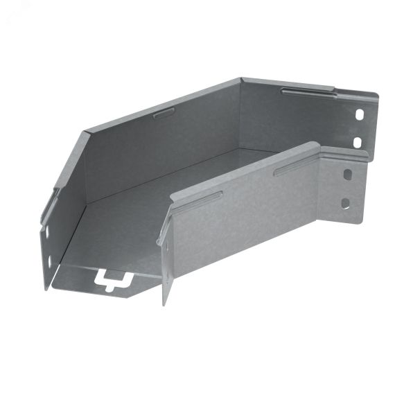 Угол горизонтальный 90 гр. 100х150 мм ПЛЮС INOX304 КМ-профиль PL5562
