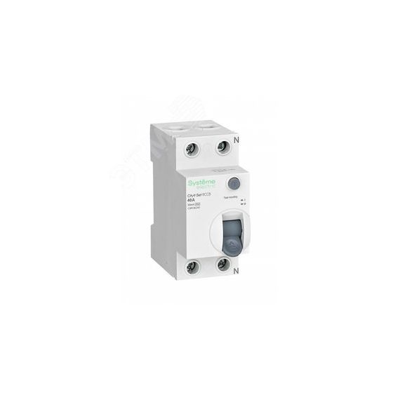 Выключатель дифференциального тока (ВДТ) 40А 2P 30мА Тип-AC 230В City9 Set SE (Systeme) C9R36240