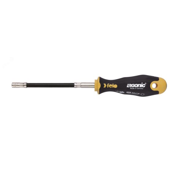 Отвертка Ergonic с гибким стержнем под биту 1/4''X170 Felo 42963540