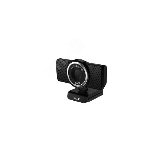 Веб-камера ECam 8000 1920x1080, микрофон, 360град, USB 2.0, черный Genius 32200001406