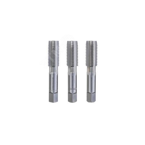 Метчик М16х2,0 (Комплект 3шт) DIN352 HSS-G 6h 80мм a=9,0 H-Tools 230160HT