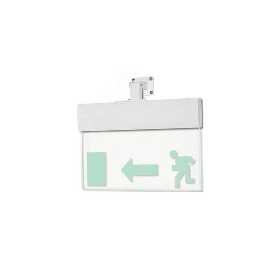 Оповещатель световой М-24-УЛЬТРА ЧЕЛОВЕК ВЛЕВО В ДВЕРЬ (универсальное крепление) ИП Раченков А.В. М-24 Ультра Человек влево в дверь