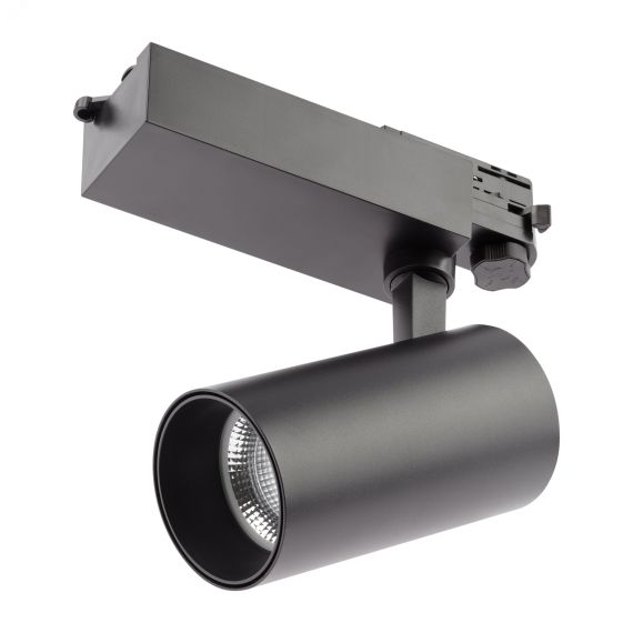 Светильник трековый трёхфазный SТR-30-36-30K-B30 узкий луч 3000K черный ЭРА Б0049779