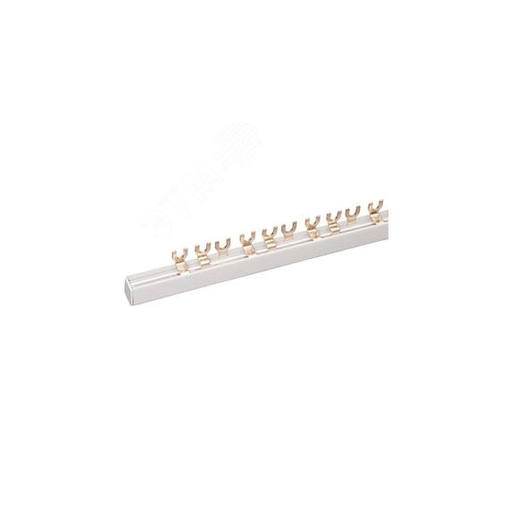 Шина соединительная типа FORK вилка 3Р 100 А 1 м 10шт, REXANT REXANT 11-2234