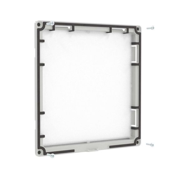Вентиляционная решетка с фильтром RF 325x325 мм, IP54, RAL9005