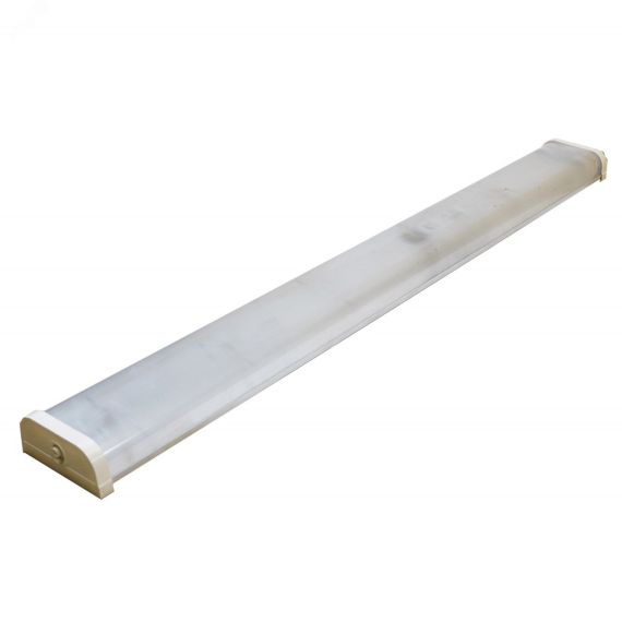 Светильник линейный светодиодный накладной. Белый свет (4000К). 3400Лм. Корпус белый. TM . Uniel ULO-C01A 32W/4000K/L125 IP40 WHITE