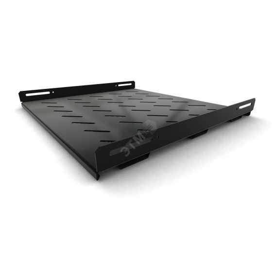 Полка стационарная 19' глубина 650 мм Hyperline TSH3L-650-RAL9004