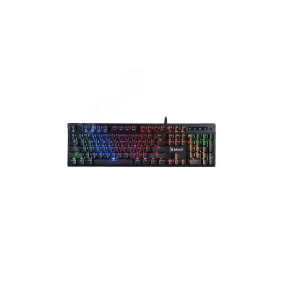 Клавиатура Bloody B500N, USB, for gamer LED, серый A4Tech B500N