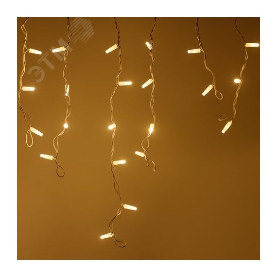 Светодиодная гирлянда ARD-EDGE-CLASSIC-2400x600-WHITE-88LED-MILK-STD Warm (230V, 6W) (Ardecoled, IP65) Arlight 034105