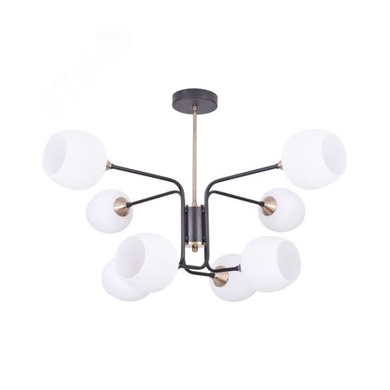 Люстра SKAT Arte Lamp A3564PL-8BK