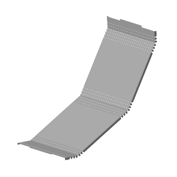 Крышка угла шарнирного замкового КУШЗ 400 УХЛ1, горячее цинкование(толщина покрытия 40 -120мкм), S1,5 Завод ЭМИ Курган П0000014653