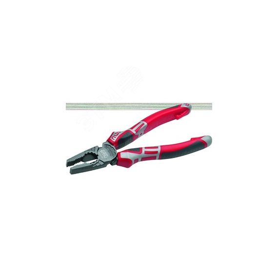 Пассатижи 205 мм CombiMax, покрытие TitanFinish, рукоятки SoftGripp 3K NWS 109-69-205