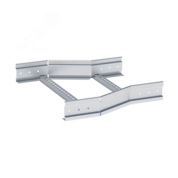 Переходник по ширине центральный лестничный усиленный 100х900х400 мм (2 мм) EKF wcltp100х900х400-2