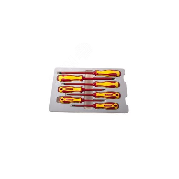 Набор отверток, диэлектрические, 7 предметов King Tony 30607MR