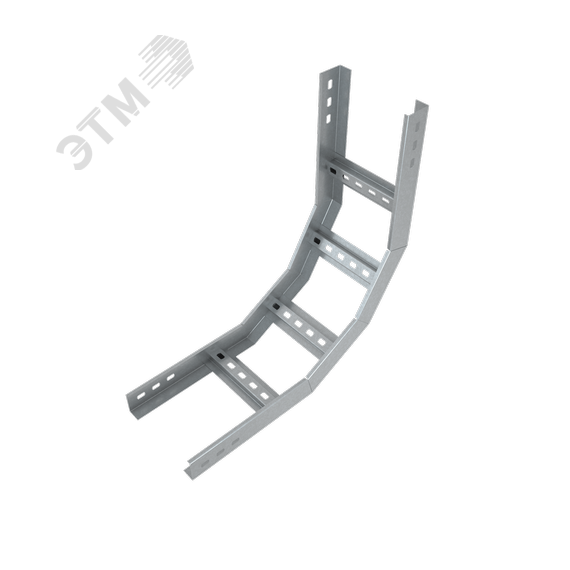 Угол лестничный верт. внутр. 90 гр. 50х100х1,2 мм HD КМ-профиль LO12535