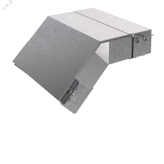 Короб угловой 45 вниз КУ45Н.300.200.435.1,5.1 СОЭМИ Н7234320271