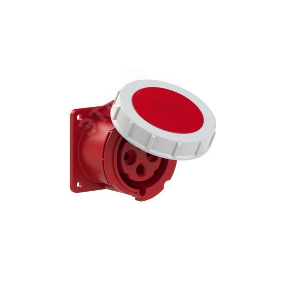 Розетка встраиваемая 32А/400V/3P+E/IP67, фланец   75x75 PCE 3242-6
