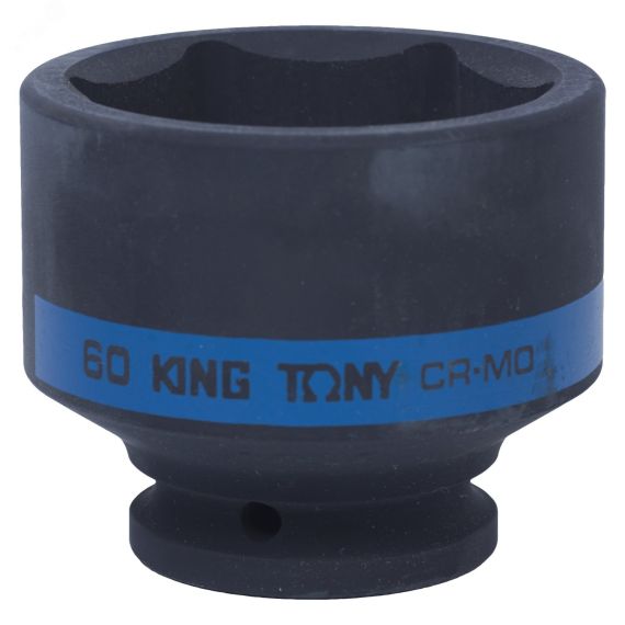 Головка торцевая ударная шестигранная 3/4', 60 мм King Tony 653560M