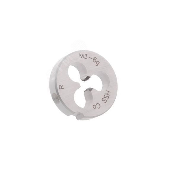 Плашка М 3,0х0,5 DINEN22568 HSSE 6g 20х5мм Ruko 237030E