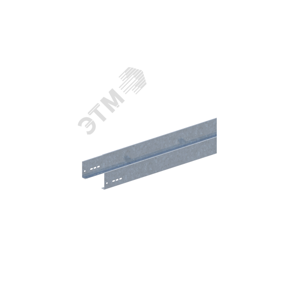 Лоток прямой НЛ20-П2,87ц УТ2,5 (h=100мм, s=1,5мм) СОЭМИ Н0112116432