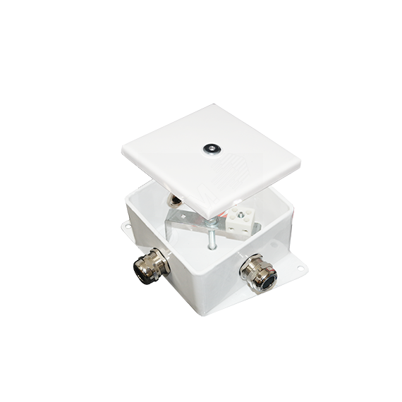 Коробка монтажная огнестойкая КМ-О (2к)-IP66-100х100 три ввода ABC Гефест-СПб КМ-О (2к)-IP66-100х100 ABC