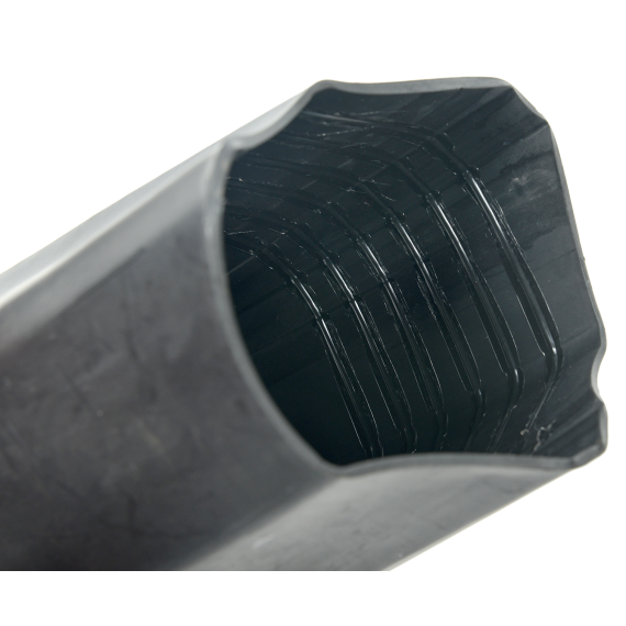 Двуслойные термоусаживаемые материалы с агдезивным термоплавким клеевым слоем на внутренней поверхно