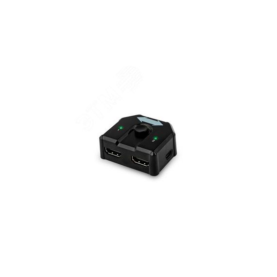 Переключатель HDMI v2.0 на 2 HDMI, двухканальный Greenconnect GL-vTC03T