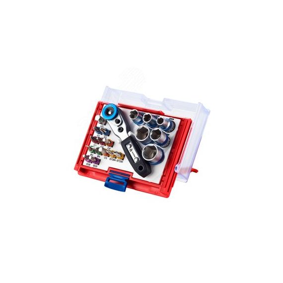 Набор вставок ''бит'' 1/4' TORX HEX PZ PH SLOT 20 предметов Мастак 058-10020C
