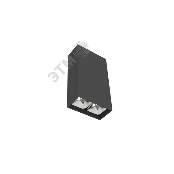 Светильник светодиодный ДПО-5Вт 4000К DL-Box Reflect Multi 36 град. черный Вартон V1-R0-90251-20L36-2000540