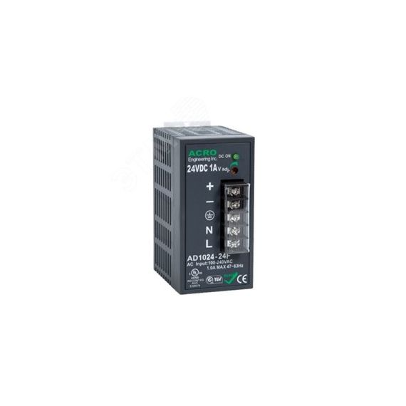 Блок питания на DIN-рейку NSGate AD1048-24FS