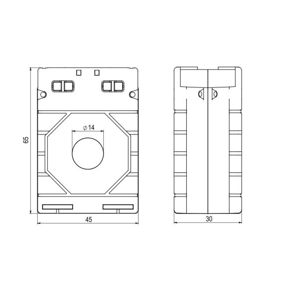 Чертеж CT14-125-0.5-1