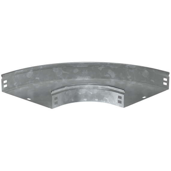 Поворот плавный 90град (тип Г01) ESCA 50х200мм HDZ IEK Поворот плавный 90град (тип Г01) ESCA 50х200мм HDZ IEK