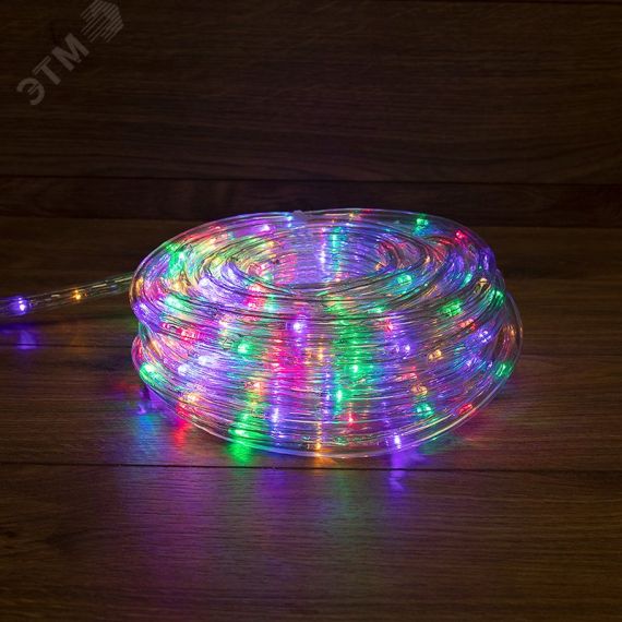 Набор дюралайта LED фиксинг (2W) – мульти (RYGB), 24 LED/м, 10 м в наборе Neon-Night 121-329-10