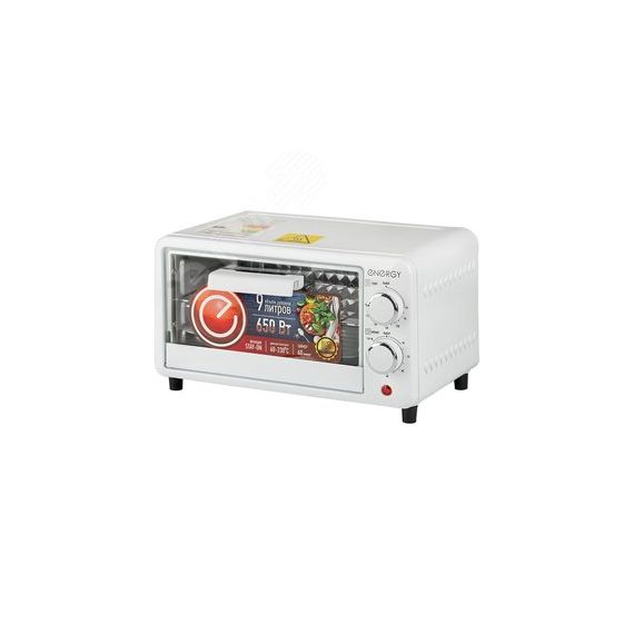 Духовка электрическая GT-09A-W на 650 Вт, объемом 9л Energy ВиК 105496