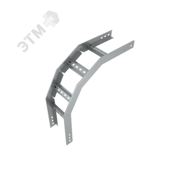 Угол лестничный верт. внеш. 90 гр. 50х300х1,5 мм КМ-профиль LO1801