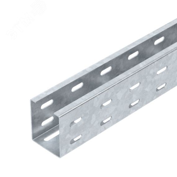 Кабельный листовой лоток перфорированный 60x50x3000 мм OBO Bettermann SKS 605 FT