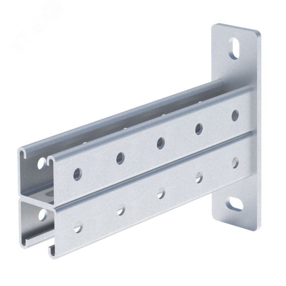 STRUT-консоль двойная 41х41мм, осн. 450 мм HDZ EKF stkd414145-HDZ