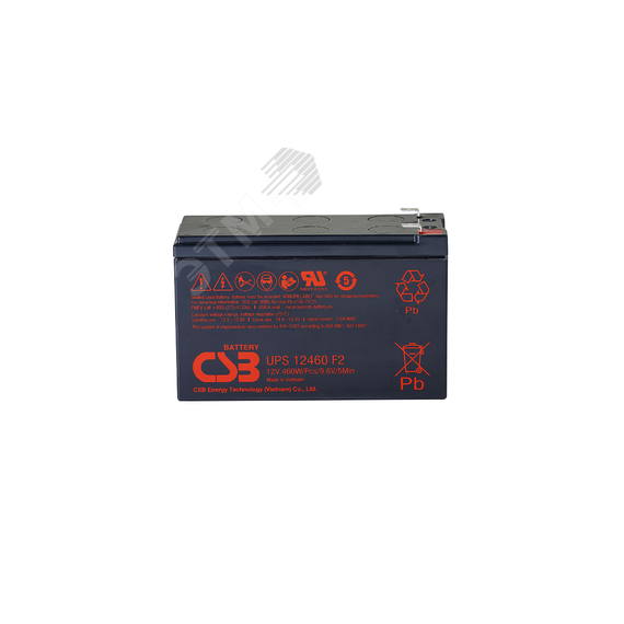 Аккумулятор UPS12460 F2 CSB CSB UPS12460