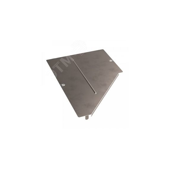 Крышка переходника левого Стандарт INOX (AISI 409) 600х300 Промрукав PR16.5655