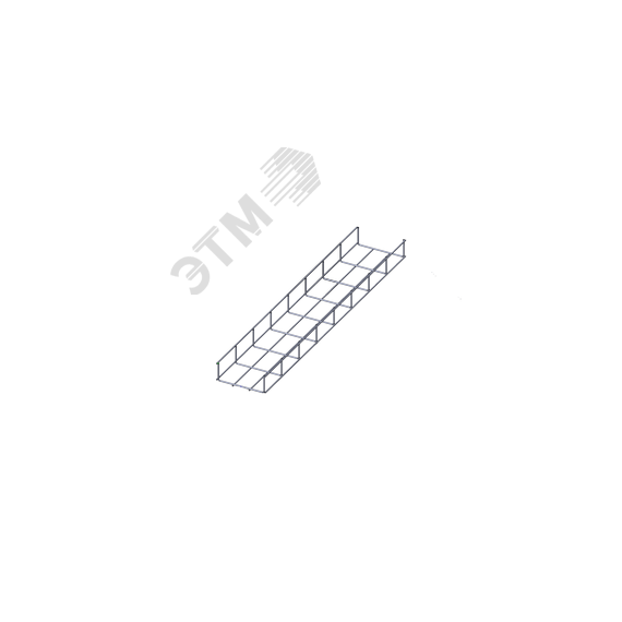 Лоток проволочный прямой усиленный ППУ5.150.60.3000.10.1 СОЭМИ Н6125013351