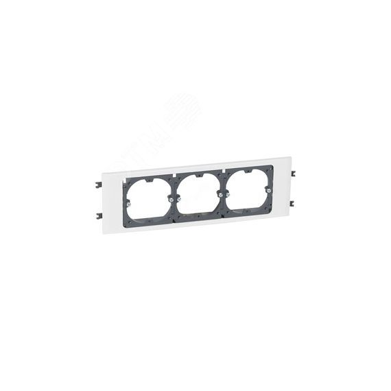 DLP Суппорт 4 п красный 85 Daccord/Legrand 010933