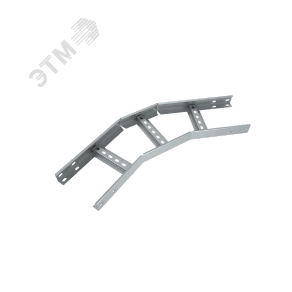 Угол лестничный горизонтальный 45 гр. 100х400х1,2 мм Быстрый монтаж КМ-профиль LO6955