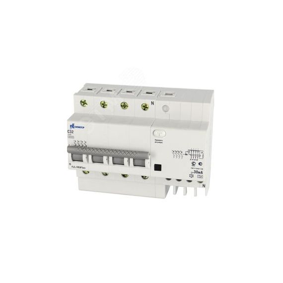 Автоматический выключатель дифференциального тока 4п 40А 30мA АД-063Про Контактор Ульяновск 7000645