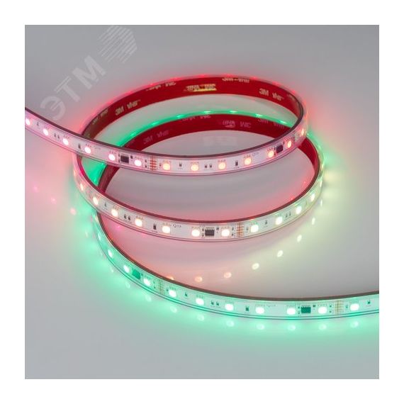 Лента герметичная DMX-PFS-B60-12mm 24V RGB-PX6 (14 W/m, IP68, 5060, 5m) (Arlight, -) Arlight 039608