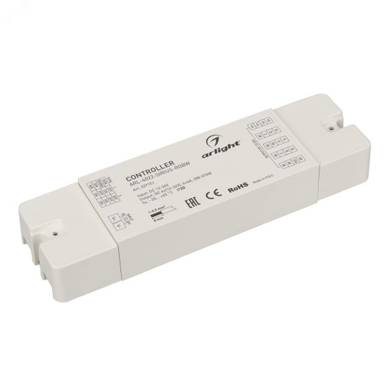Контроллер ARL-4022-SIRIUS-RGBW (12-24V, 4x6A, 2.4G) (ARL, IP20 Пластик, 2 года) Arlight 027151