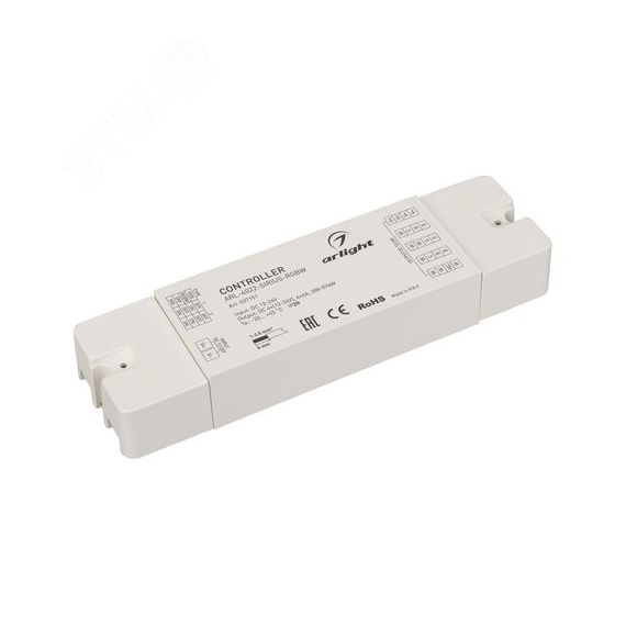 Контроллер ARL-4022-SIRIUS-RGBW (12-24V, 4x6A, 2.4G) (ARL, IP20 Пластик, 2 года) Arlight 027151