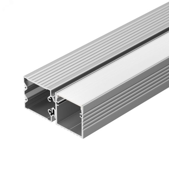 Профиль с экраном ALU-BASE-PW35S-2000 ANOD+FROST AG (металл) Arlight 021947