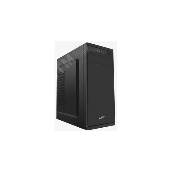 Корпус для ПК ATX Miditower J02, БП 450Вт/120мм, 2хUSB 2.0, HD Audio+Mic, 1.2 м., черный CBR PCC-ATX-J02-450W