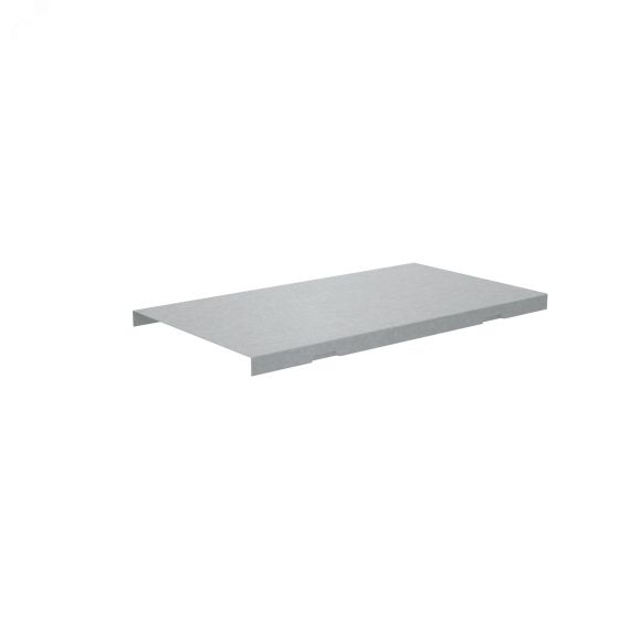 Крышка Т-отвода вертикального вниз 50х600 мм ПЛЮС INOX304 КМ-профиль PL6254